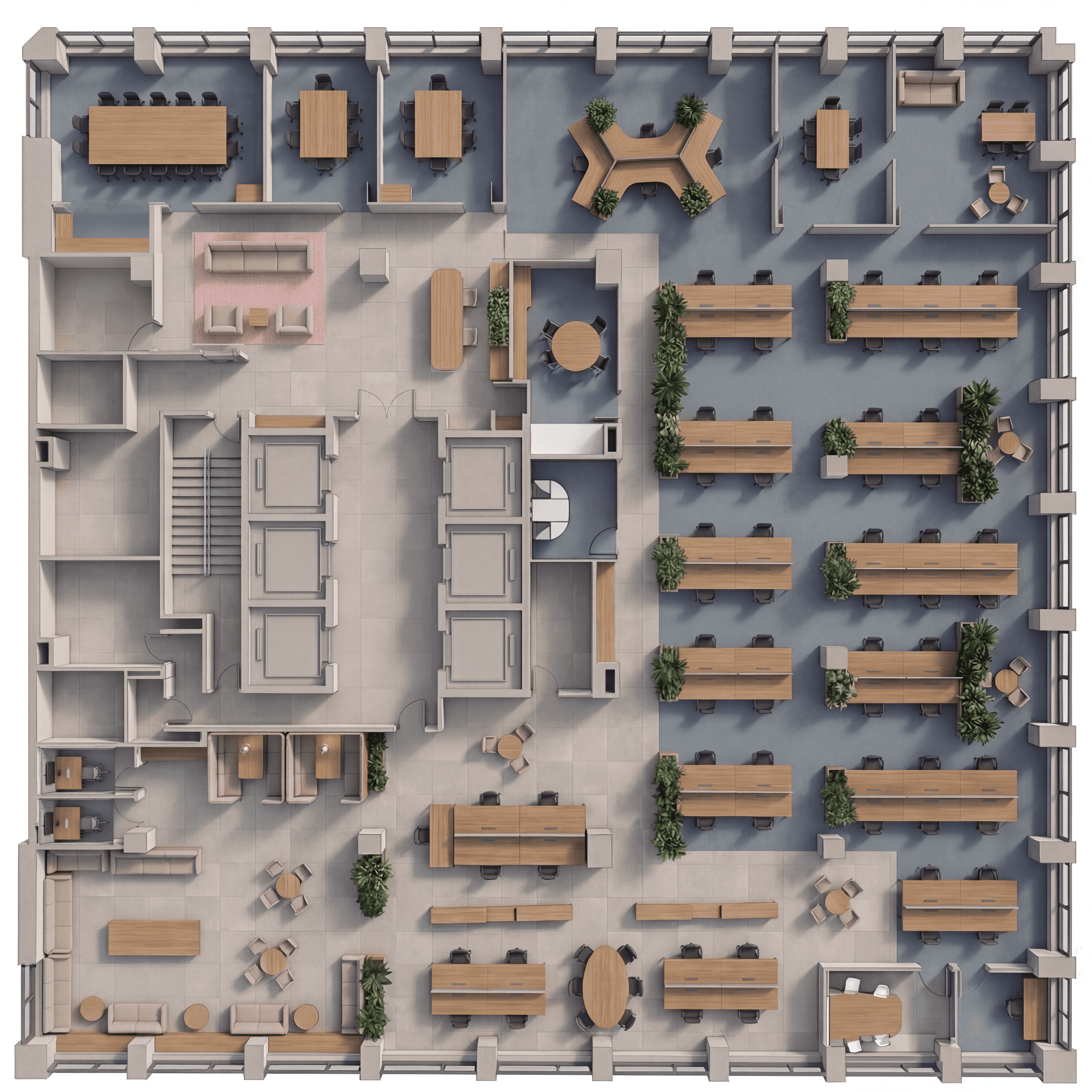 Project Odeon - Harders Fit-out Floor concept additional view