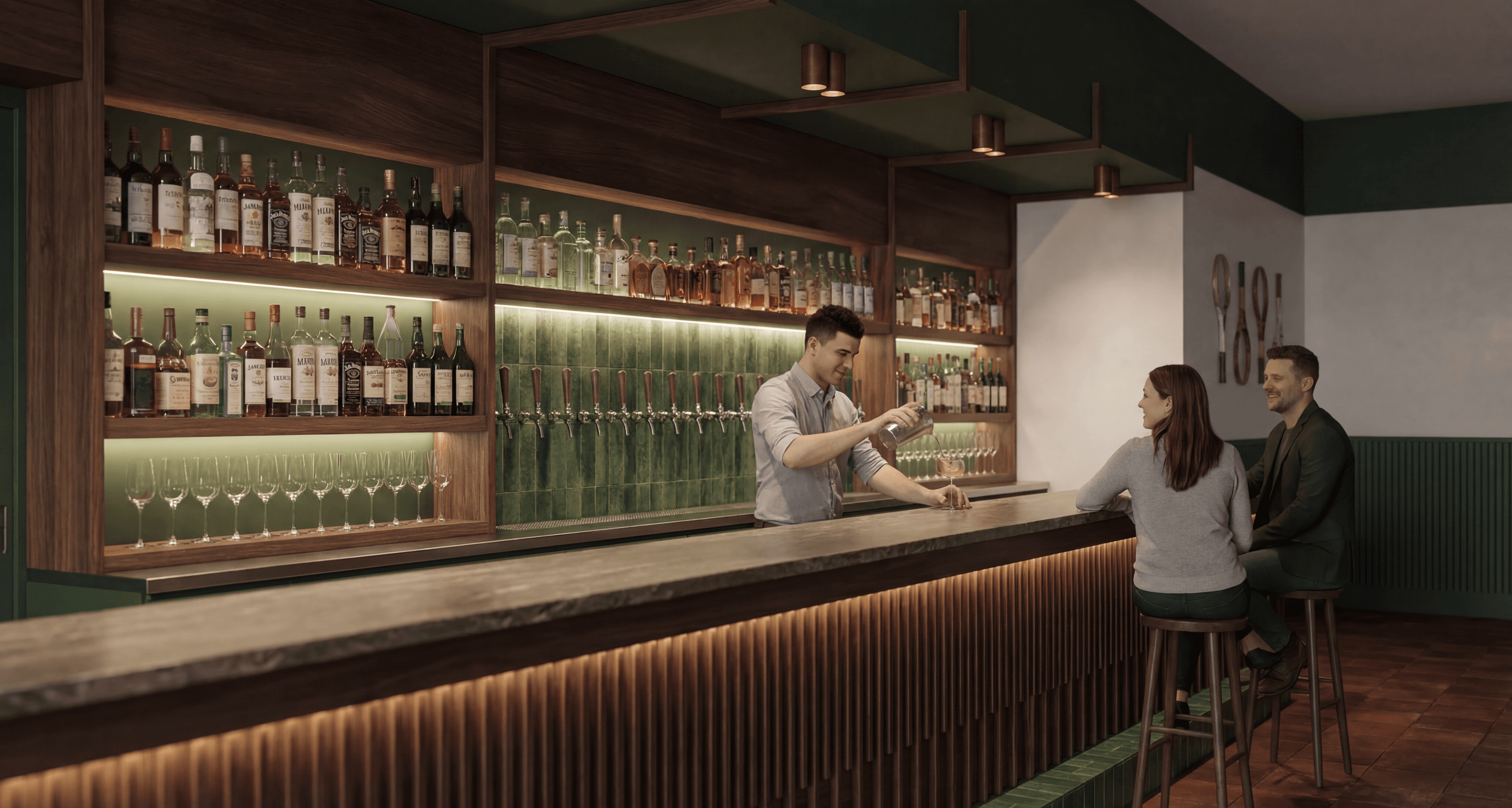 Britannia Hotel bar design 3