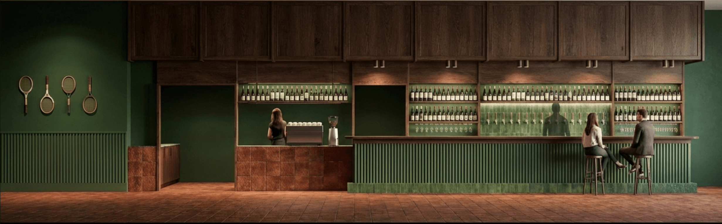 Britannia Hotel bar design 1