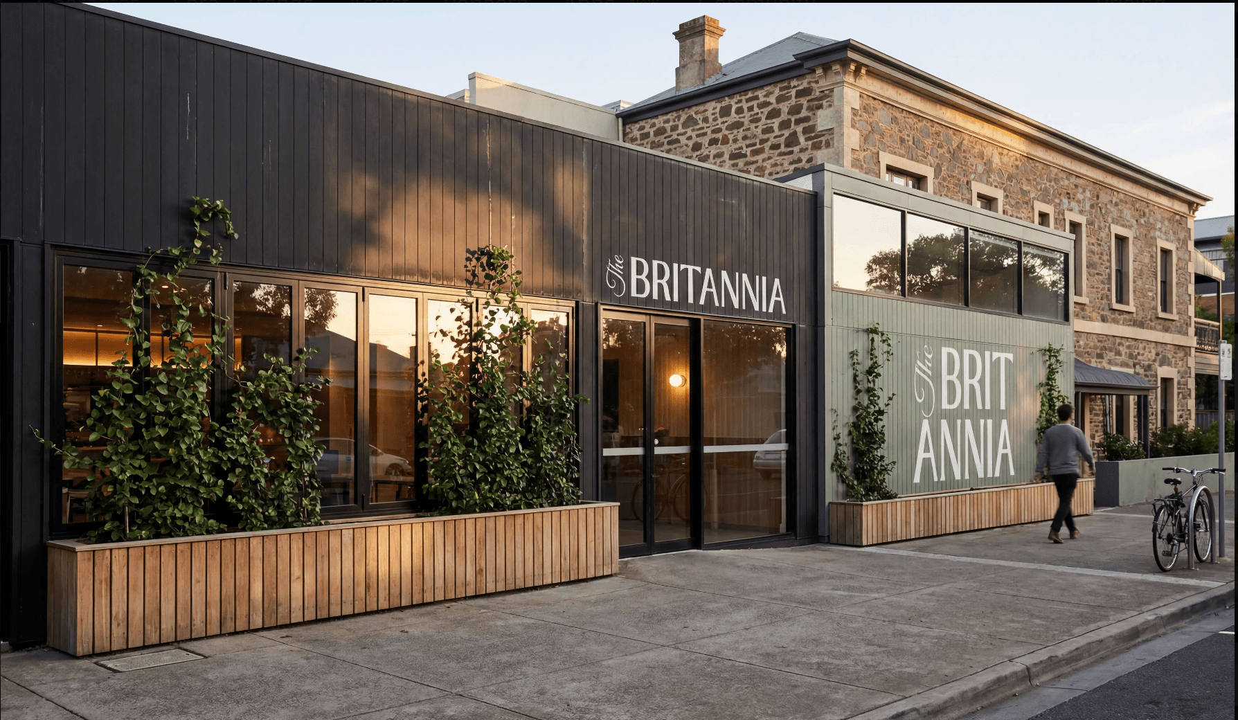 Britannia Hotel exterior render 1