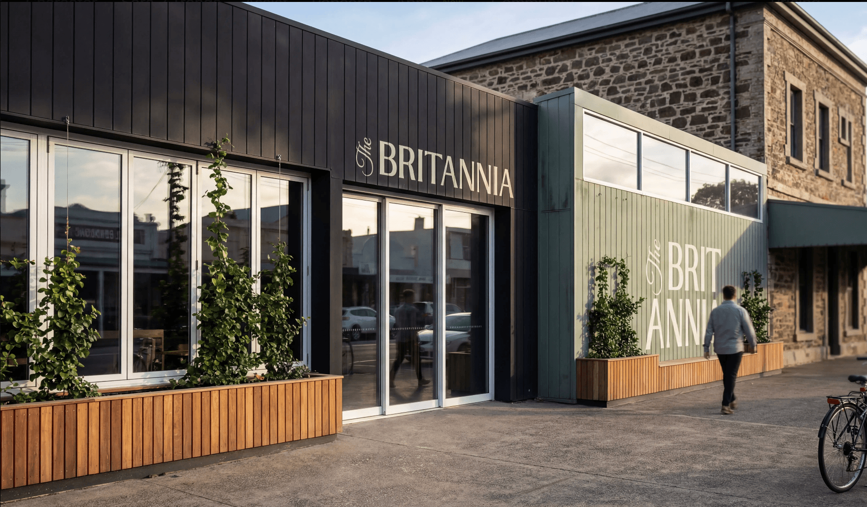 Britannia Hotel exterior render 3
