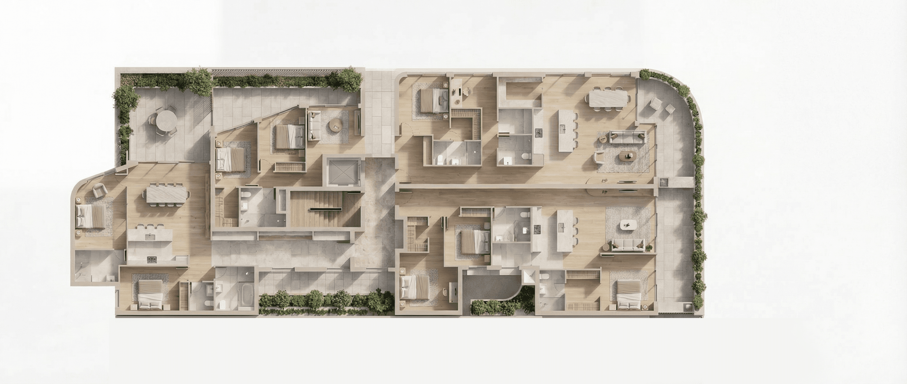 18-19 The Strand, Dee Why level two render