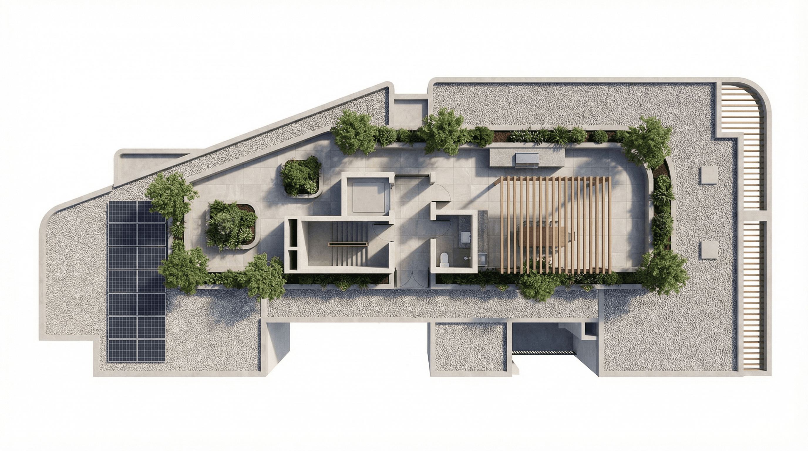 18-19 The Strand, Dee Why rooftop plan